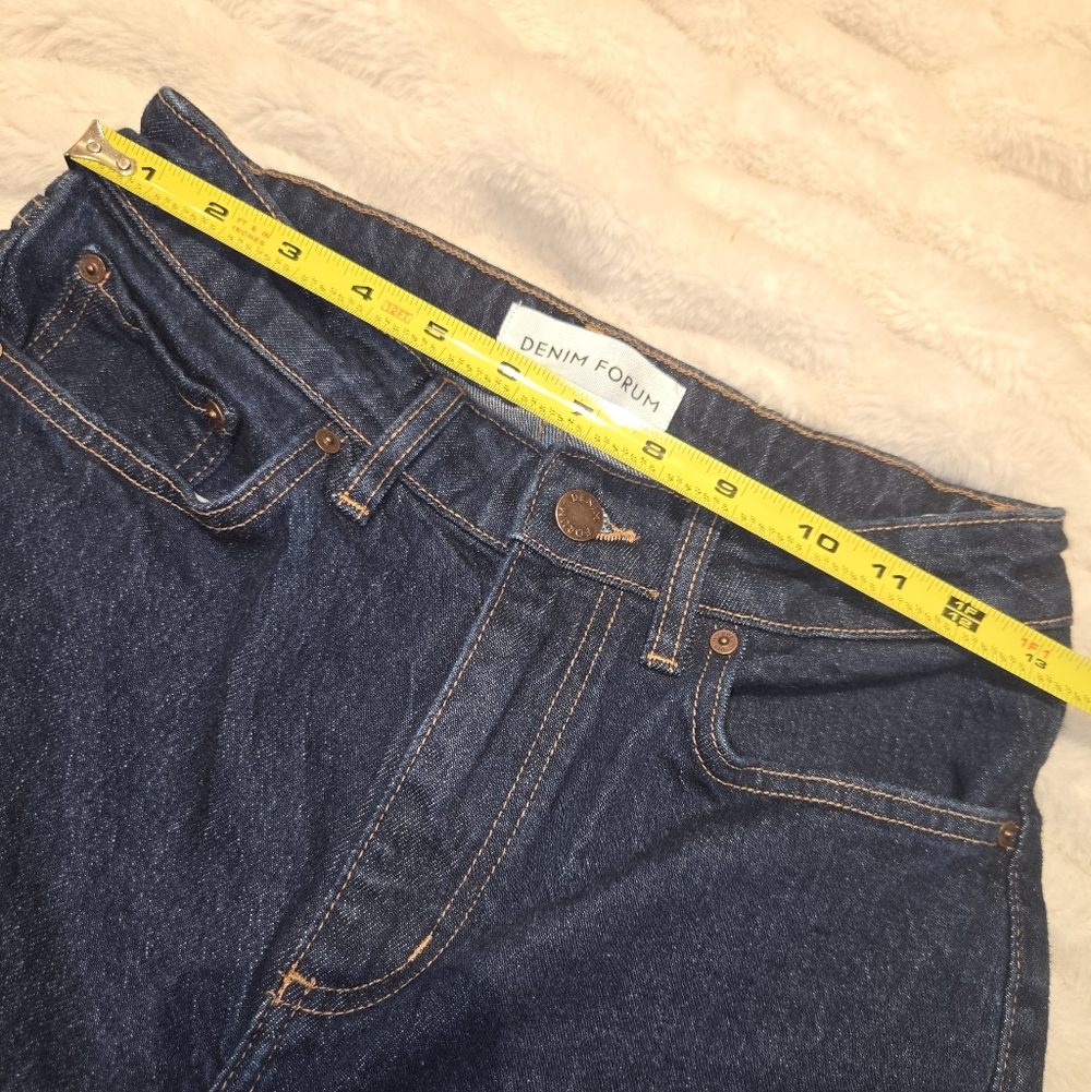 Denim Forum The Remy [Size 26] Dark Wide Leg Jean By Aritzia - Picture 8 of 11